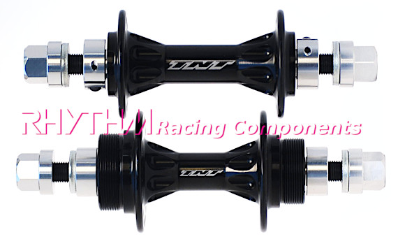 TNT Bicycles black Derringer hub set TNT Bicycles black Derringer hub set