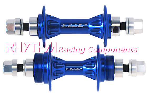 TNT Bicycles Blue Derringer hub set TNT Bicycles Blue Derringer hub set